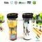 aibaba com 350ml Starbuckers Double Wall hard Plastic tumbler Cup