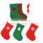2017 wholesale indoor felt hang christmas decoration in stock