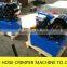 FY68 hydraulic hose fitting crimping machine hoses 1/4" to 2" with 10 free dies