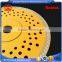 180mm Turbo Diamond Saw Blade Circular Saw Blade Rim Cutting Disc Stone Cutter Wheel Disk Socket Flange 7"