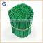 plastic bread bag use PP plastic coated double core twist tie