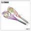 13017 Silicone Double Helix Rapid blender with stainless steel handle