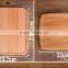 Wooden pallet/serving container, beech, square, color natural,23.3*23.2cm/33*24cm