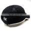 The six page black stitching cap custom all kinds of embroidery three-dimensional embroidery logo