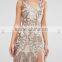 Guangzhou clothing OEM Sexy Women clothes china photos Sequin Maxi Dress