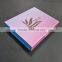 custom cardboard book shape gift box, makeup kit paper box