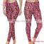 Hot sale factory women sexy custom printed 92 polyester 8 spandex leggings