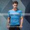 Custom sportsware body tight t-shirt for men 2016