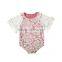 Comfortable baby bodysuits infant toddler summer short sleeve clothes 2017 newest white baby lace rompers