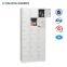Public 18 door locker steel locker cabinets with CKD package