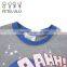 In Stock Items Casual Boys Kids Clothes Tshirt Sets Shark Pattern 100% Cotton Pajama Set Wholesale