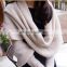 2015 2016 girls and ladies plain knitted winter thick shawls long scarf