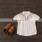2017 Spring fashion japanese style baby short sleeve shirt wholesale girls semi-sleeve shirt