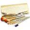 Golden 7 Pieces Of Cosmetics Makeup Brush Set