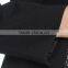 custom high quality cheeap black fancy blouse designs european dress women's suit wholesale