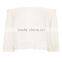 Factory direct sale boho style off shoulder crochet long sleeve female tops