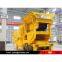 Tire small mobile coal crusher equipment