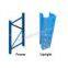 Teardrop pallet racking