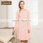 Best Price Qianxiu Lady Home Casual Wear Knitted Cotton Long Sexy Nighty Design