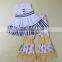 girls wholesale boutique clothing sleeveless floral print set children clothes girls kids summer clothes