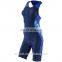 Perspiration elimination triathlon sublimation sports wear for women