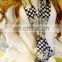 Floral Printed Yarn Scarf Bow Tie Young Lady Fashion Fall Hot Selling Scarves