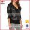 New Fashion Wholesale Custom Women Leather Jacket
