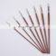 Nylon Case 12pcs Nylon Hair Long Handle Brush Set