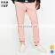 Dongguan clothing wholesale cotton tracksuit men sport plain jogging suit pink