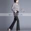 Women's Ease In To Comport Boot Cut Pant Strench Trousers