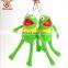 Wholesale Big Eye Plush Stuffed Frog Animal Toy With Long Legs Plush Backpack Clip Toys