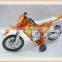 Friction racing toy mini motorcycle