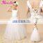 New Party Photo Prop Floor-Length Wedding Baby Shower Flower Gril Dress