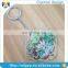 High end cute transparent custom printed acrylic keychain