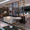 Hotel metal decoration wall design stainless steel decoration