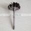 TD06H journal bearing turbo turbine shaft 12 blades 58.8x67.2mm