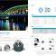 Full color amusement ride lights DC24V aluminum alloy point light source LED point light JML-PL-A03W