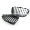 Gloss black 1-slat front bumper kidney grille for BMW 5 series GT F07 2010-2017 front hoot mesh