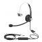 China Beien A16 telephone call center headset noise-cancelling headset customer service