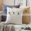 Lake Blue  Cotton Blend sofa decorative Pillow Case couch pillow cover