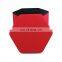 RTS Low factory price Modern Home Furniture  Red hexagon folding storage ottoman with fabric stools