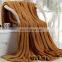 100% Polyester Coral Fleece Thick Throw Blanket