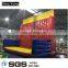 Outdoor Commercial Inflatable Games Climbing Sticky Wall With Suits