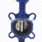 4 10 Inch Ptfe Type Ductile Iron Cast Iron Stainless Steel Wafer Butterfly Valve Price List