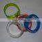 12 PC LED Light Up Bangle Bracelets Wristbands Assorted Colors Party Favors