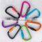 Aluminum D-ring Snap Spring Hook Carabiner Lock Clip Keychain Climbing Backpack