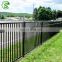 Black Galvanized 6FT Cheap Decorative Tubular Garden Steel Fence