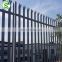 Heavy duty steel fencing panel anti-vandal ultimate security palisade diplomat fencing