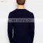 Navy cashmere wool sweater pullover for men