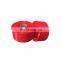 Stock Lot Extrud Recycl Used PP Yarn Fabric For Luggage Rope